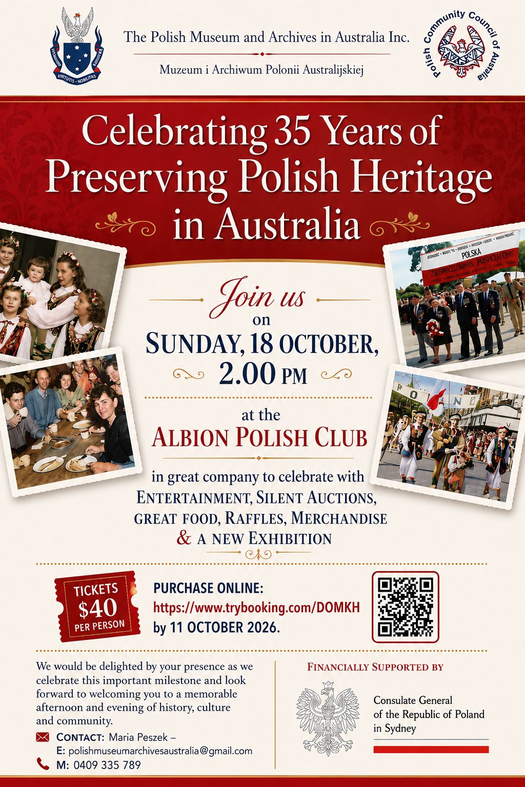 Celebrating 35 Years of Preserving Polish Heritage in Australia Celebrating 35 Years of Preserving Polish Heritage in Australia